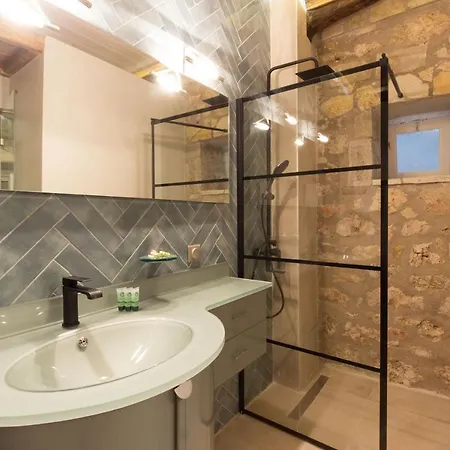 Stone At Lefkada's Old Port Daire *