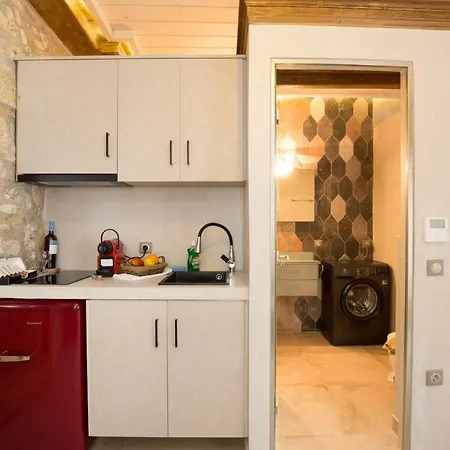 Stone At Lefkada's Old Port Daire