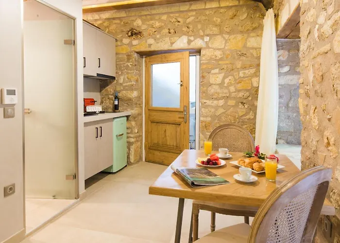 Stone At Lefkada's Old Port *