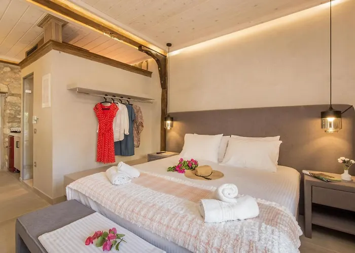 Stone At Lefkada's Old Port